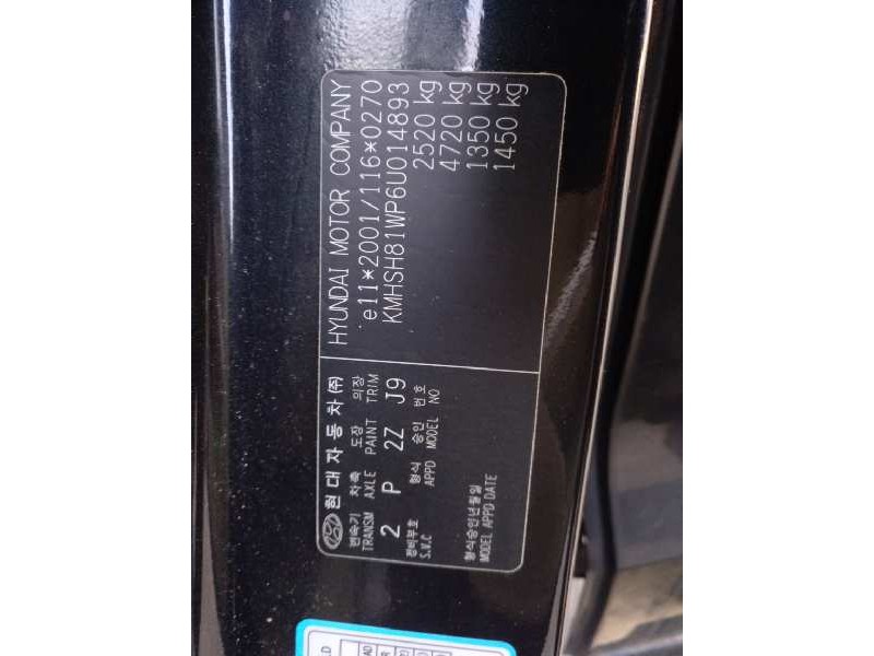 hyundai santa fe (bm) del año 2006