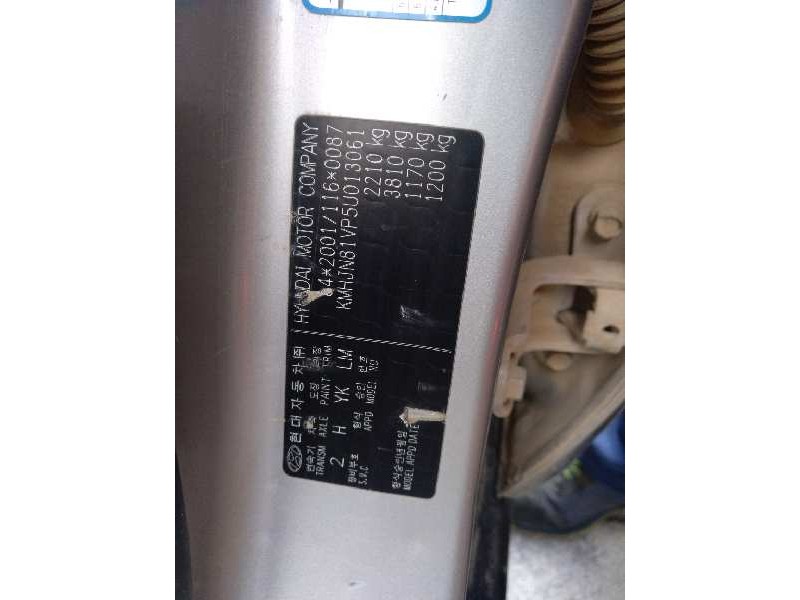 hyundai tucson (jm) del año 2004