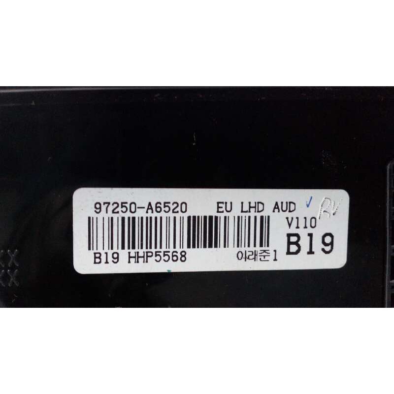Recambio de mando climatizador para hyundai i30 (gd) 1.4 cat referencia OEM IAM 97250A6520  97250-A6520
