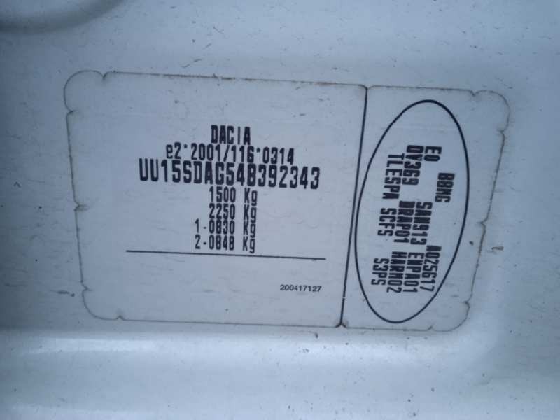 dacia sandero del año 2013