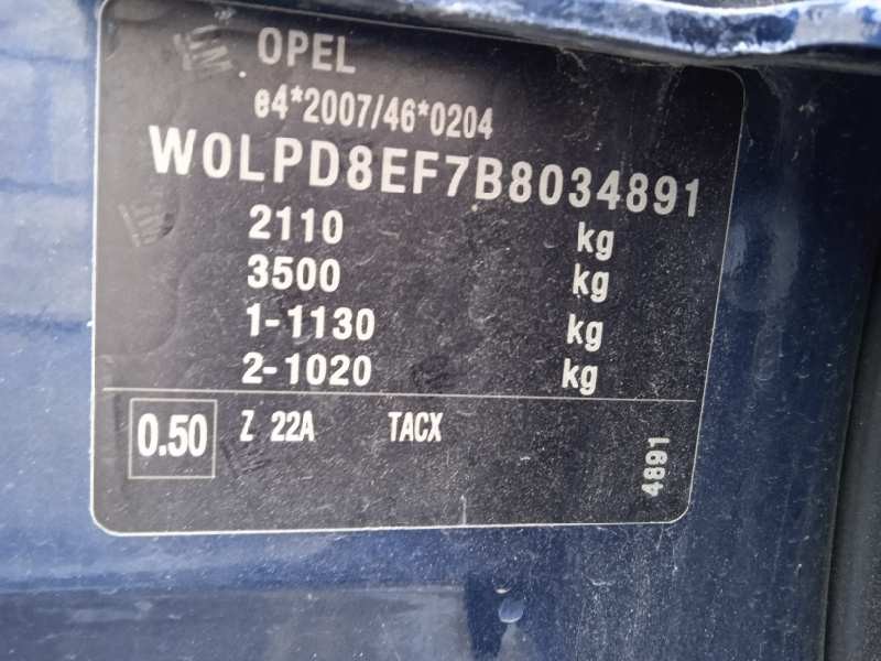 opel astra j sports tourer del año 2011