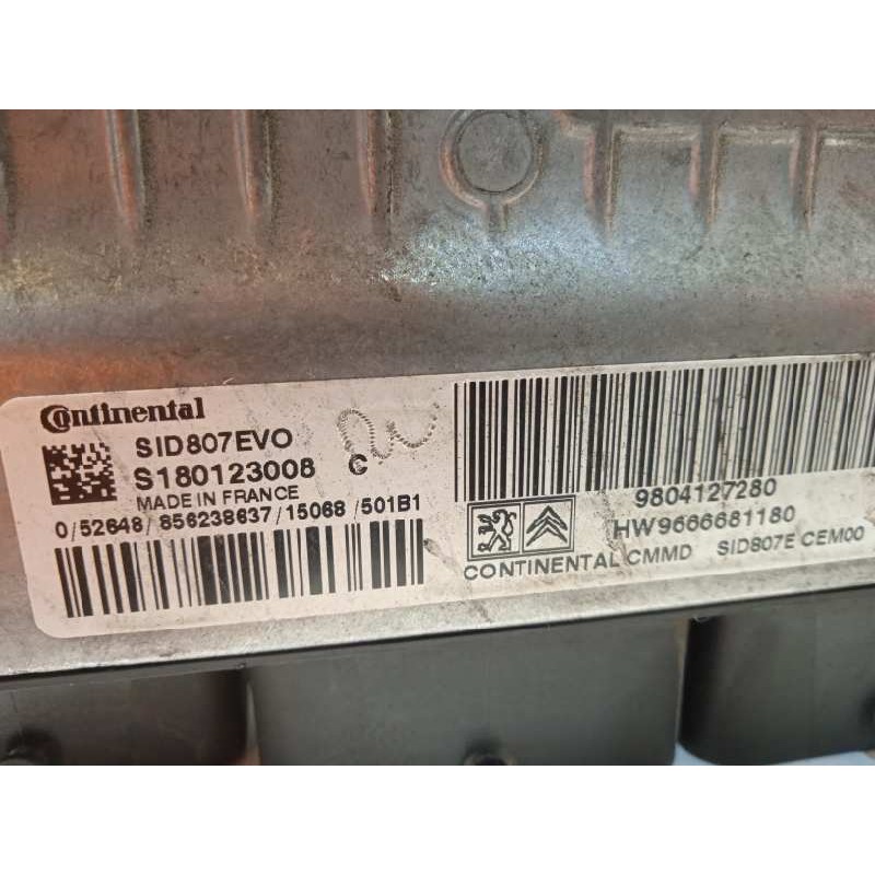 Recambio de centralita motor uce para citroën c4 picasso seduction referencia OEM IAM 9804127280  S180123008