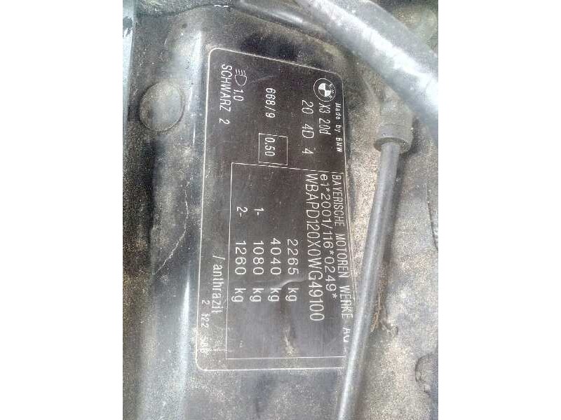 bmw x3 (e83) del año 2007