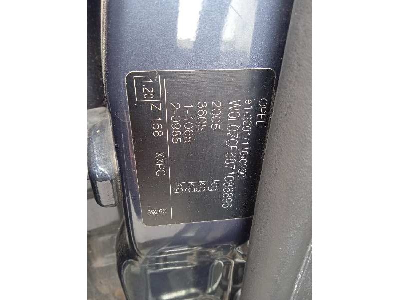 opel vectra c berlina del año 2007