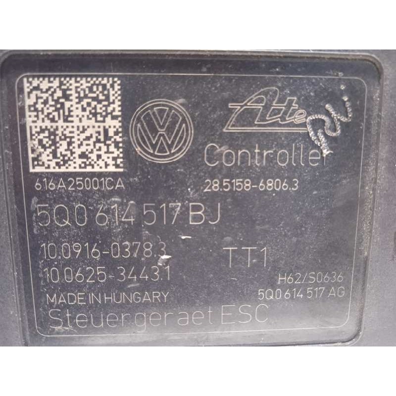 Recambio de abs para volkswagen golf vii lim. 1.6 16v tdi dpf referencia OEM IAM 5Q0614517BJ 28515868063 10022008274