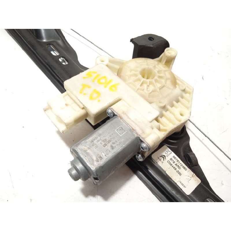 Recambio de elevalunas trasero derecho para citroën c4 picasso seduction referencia OEM IAM 9676172380  9675288180