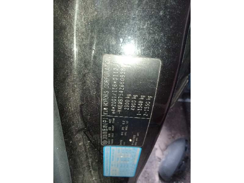 kia carnival del año 2006