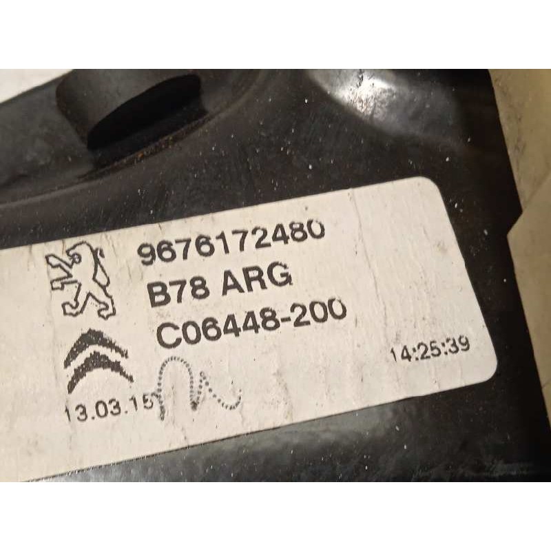 Recambio de elevalunas trasero izquierdo para citroën c4 picasso seduction referencia OEM IAM 9676172480  9675288380