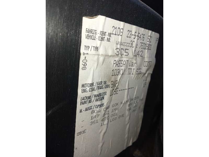 volkswagen passat variant (3c5) del año 2006