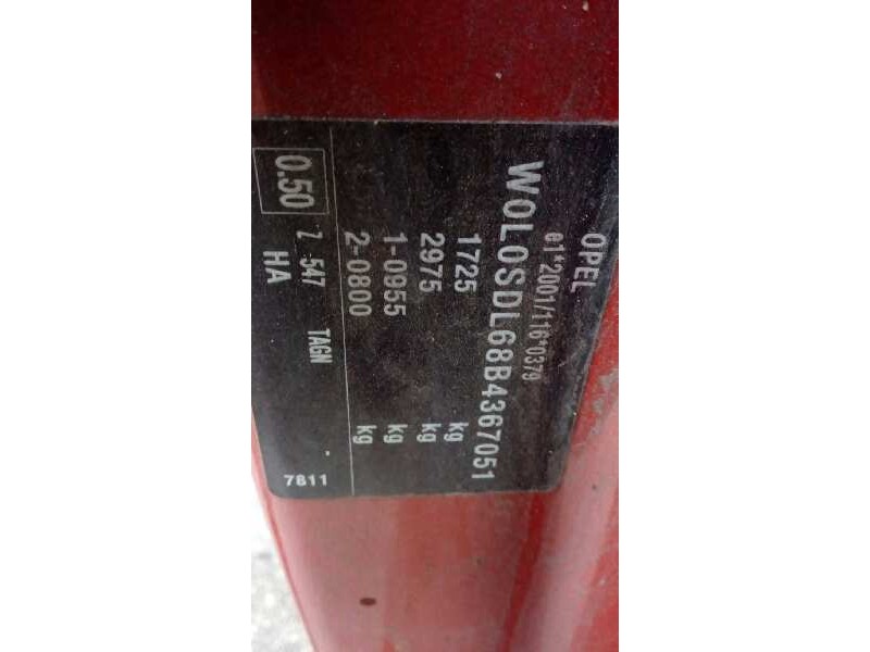 opel corsa d del año 2011