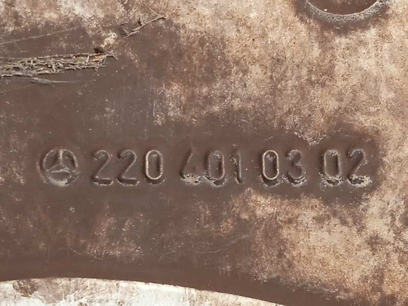 Recambio de llanta para mercedes-benz clase s (w220) berlina 500 (220.075) referencia OEM IAM 2204010302  A2204010302