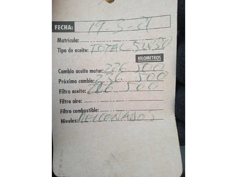 ford tourneo connect (tc7) del año 2012