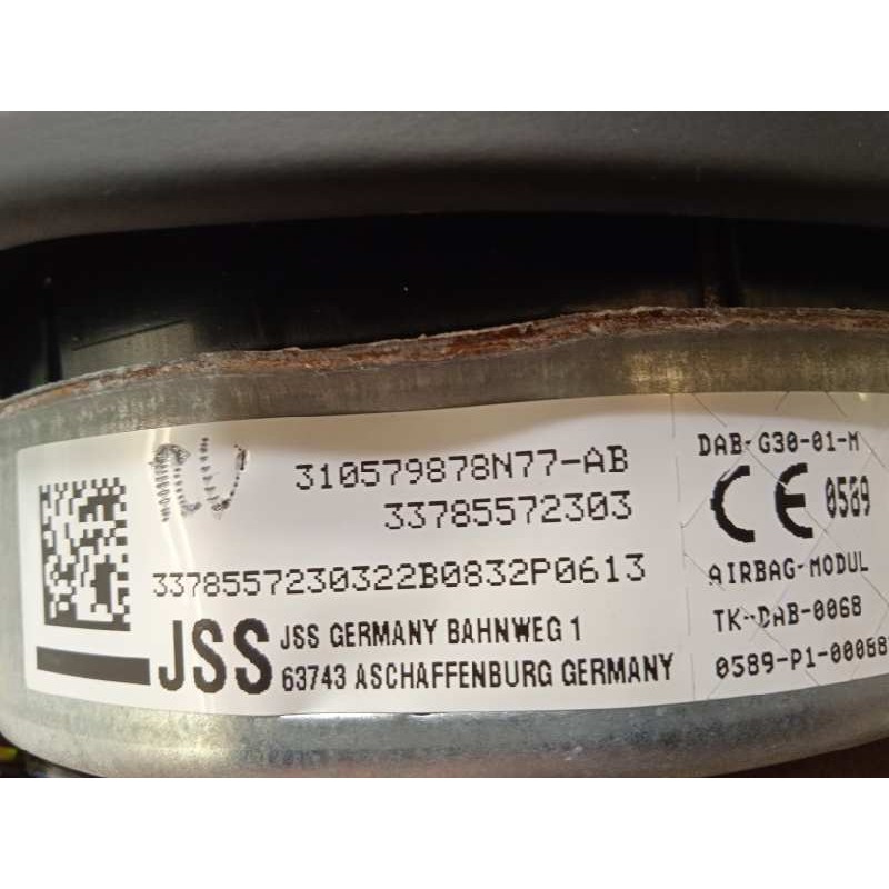 Recambio de airbag delantero izquierdo para bmw serie 5 berlina (g30) referencia OEM IAM 32307855724 313265778N77 335A2995901