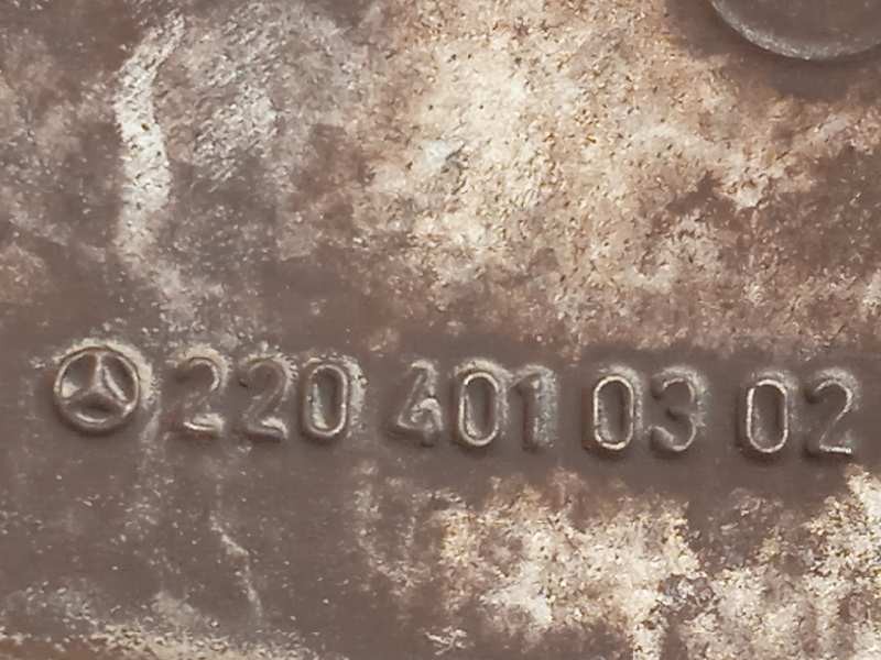 Recambio de llanta para mercedes-benz clase s (w220) berlina 500 (220.075) referencia OEM IAM 2204010302  A2204010302