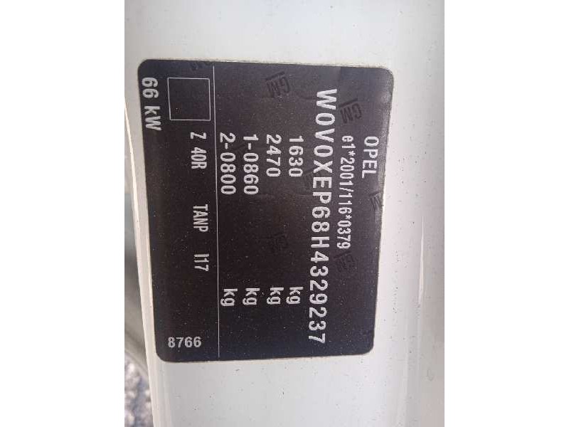 opel corsa e del año 2017