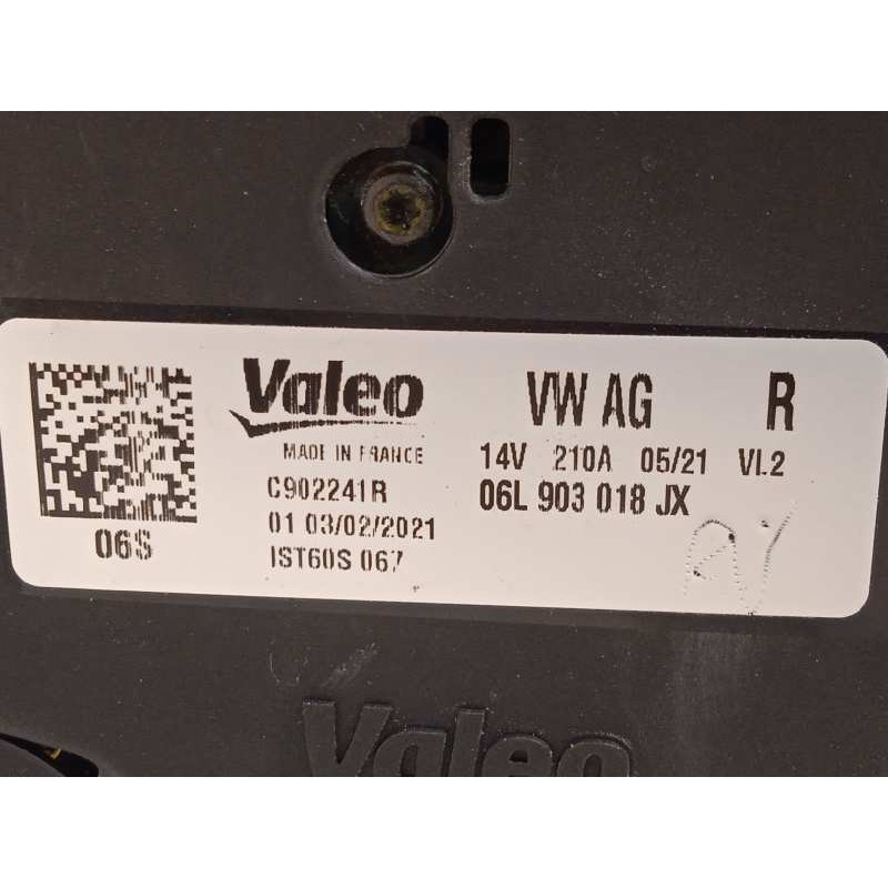 Recambio de alternador para audi a5 coupe (f53) 2.0 16v tfsi referencia OEM IAM 06L903018JX  