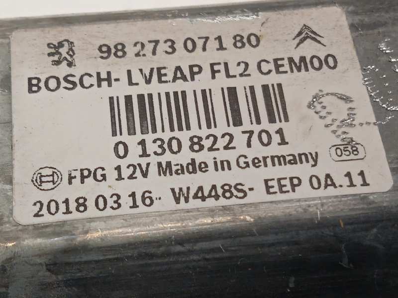 Recambio de elevalunas delantero izquierdo para citroën c4 cactus shine referencia OEM IAM 9827307180  0130822701