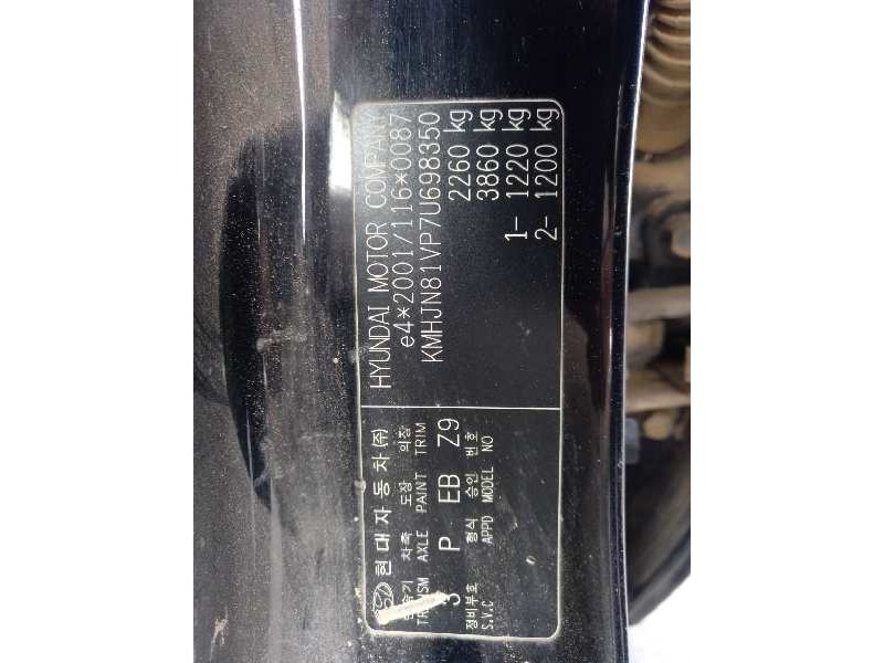 hyundai tucson (jm) del año 2007