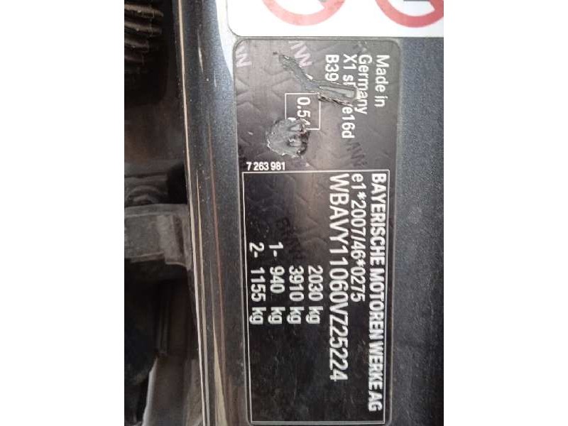 bmw x1 (e84) del año 2014