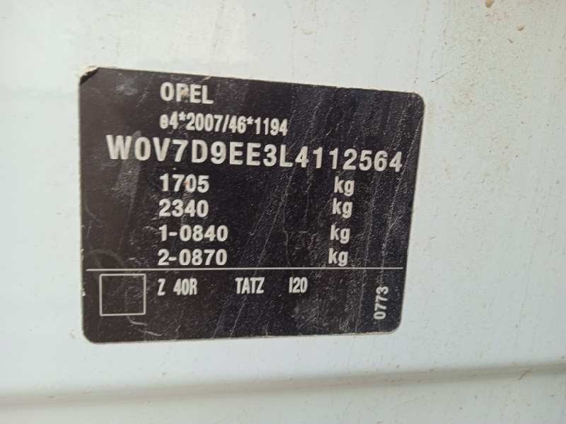 opel crossland x del año 2020