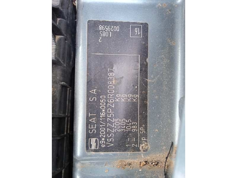 seat altea (5p1) del año 2005