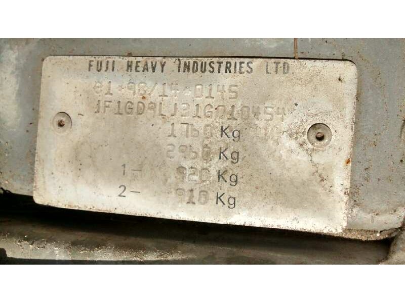 subaru impreza g11 (gd/gg) del año 2001