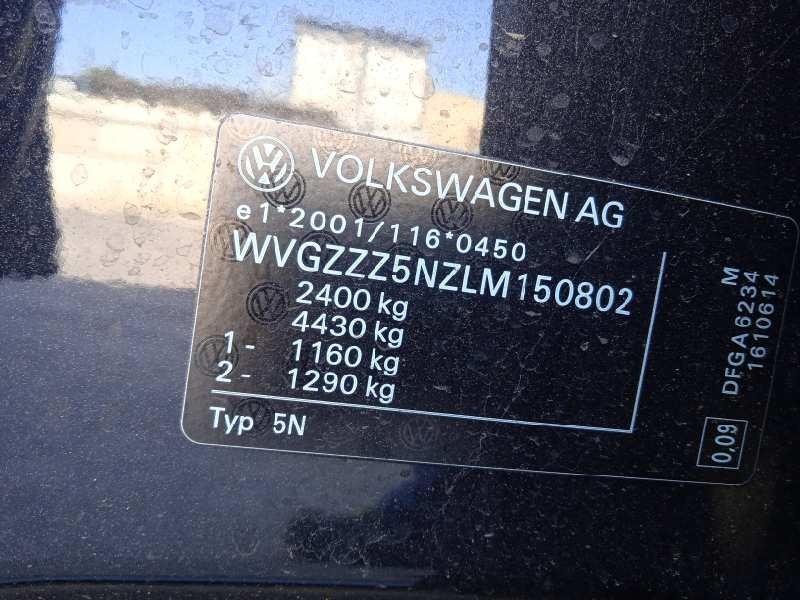 volkswagen tiguan allspace(bw2) del año 2020