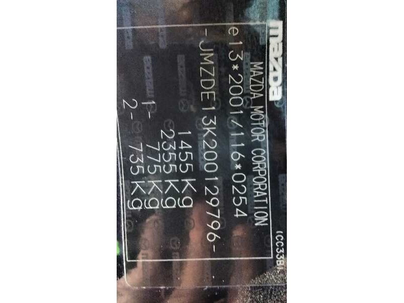 mazda 2 lim. (de) del año 2009