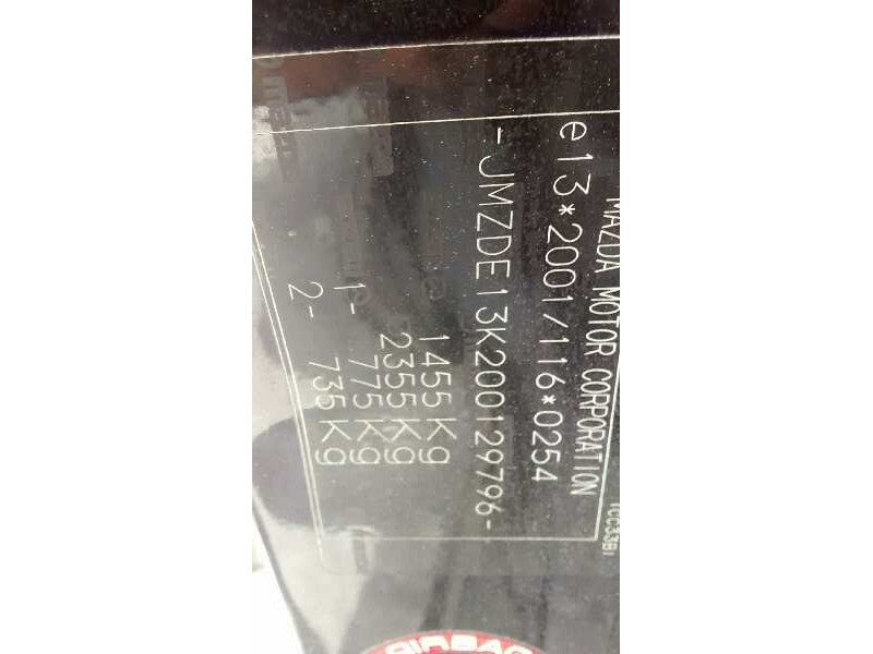 mazda 2 lim. (de) del año 2009