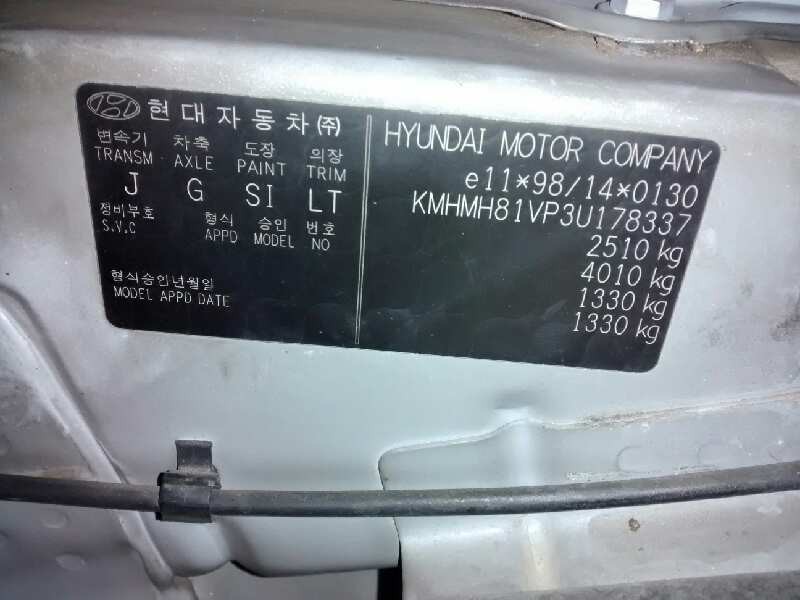 hyundai trajet (fo) del año 2003