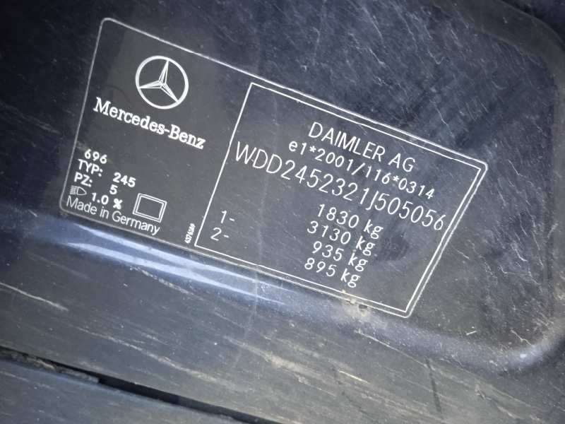 mercedes-benz clase b (w245) del año 2009