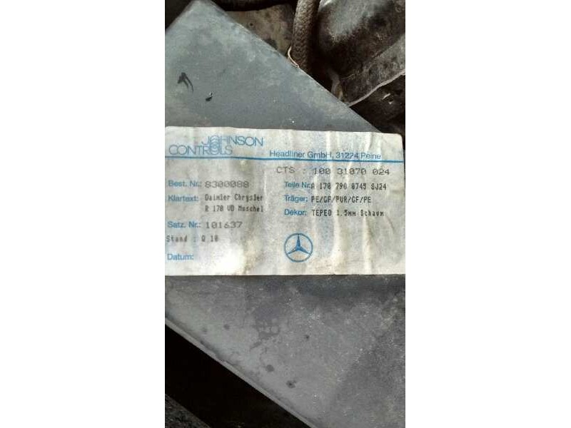 mercedes-benz clase slk (w170) roadster del año 2001