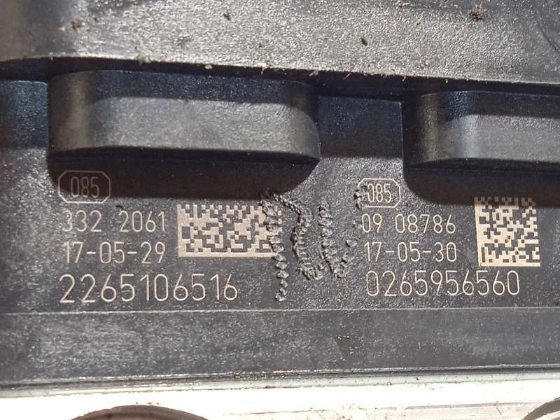 Recambio de abs para dacia sandero stepway referencia OEM IAM 476603249R 0265956560 269707