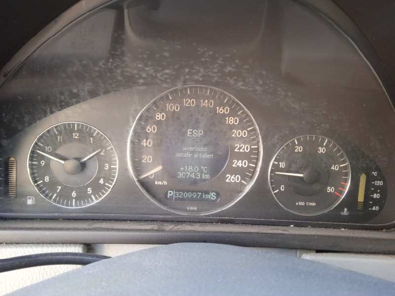 mercedes-benz clase clk (w209) coupe del año 2003