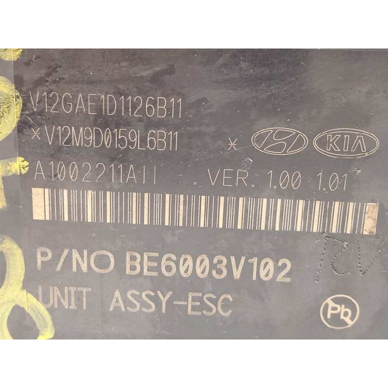 Recambio de abs para kia rio (yb) concept referencia OEM IAM 58920H8200 BE6003V102 MGH85ADBH6013V101