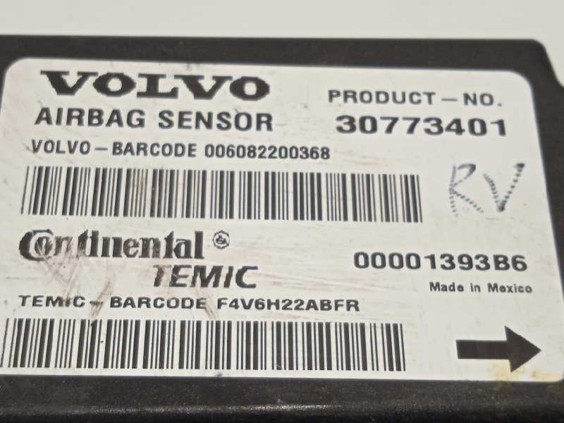 Recambio de centralita airbag para volvo s40 berlina 1.6 diesel cat referencia OEM IAM 30773401  