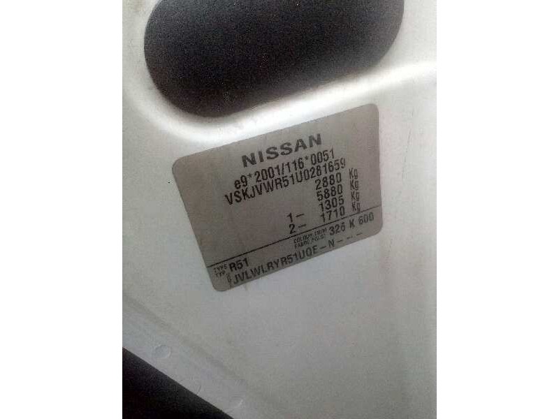 nissan pathfinder (r51) del año 2008