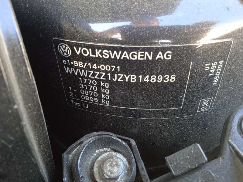 volkswagen golf iv berlina (1j1) del año 2000