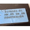 Recambio de mando elevalunas delantero izquierdo para bmw serie 3 berlina (e90) 318i referencia OEM IAM 9155503  61319155503