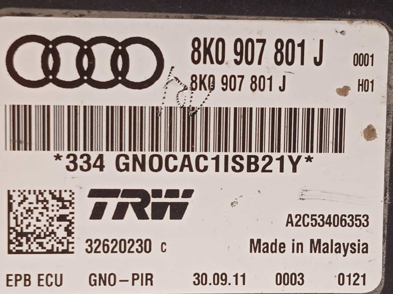 Recambio de modulo electronico para audi a5 sportback (8t) 2.0 tdi (130kw) referencia OEM IAM 8K0907801J  