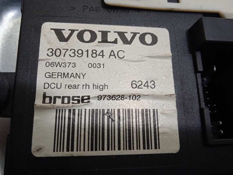 Recambio de elevalunas trasero derecho para volvo s40 berlina 1.6 diesel cat referencia OEM IAM 31253516  30739184AC