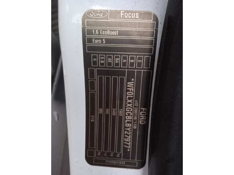 ford focus turn. (cb8) del año 2011