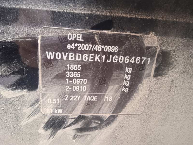 opel astra k lim. 5türig del año 2018