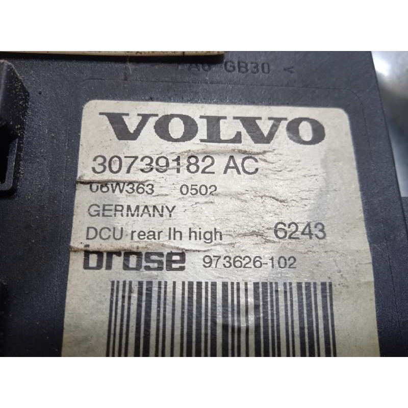 Recambio de elevalunas trasero izquierdo para volvo s40 berlina 1.6 diesel cat referencia OEM IAM 31253515  30739182AC