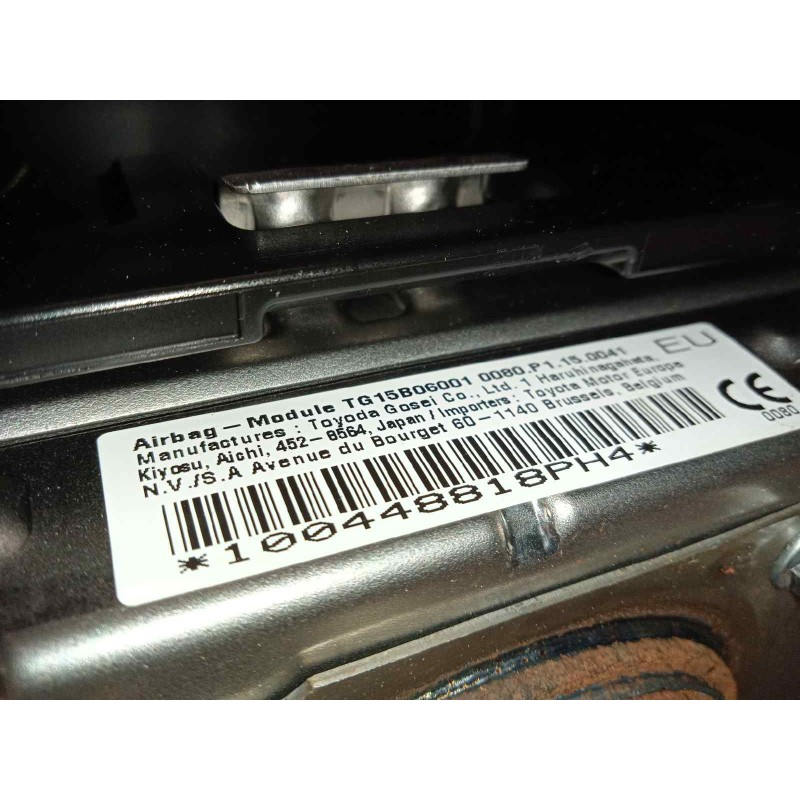 Recambio de kit airbag para toyota c-hr hybrid launch edition referencia OEM IAM 55401F4010C1 89170F4130 45130F4030XX