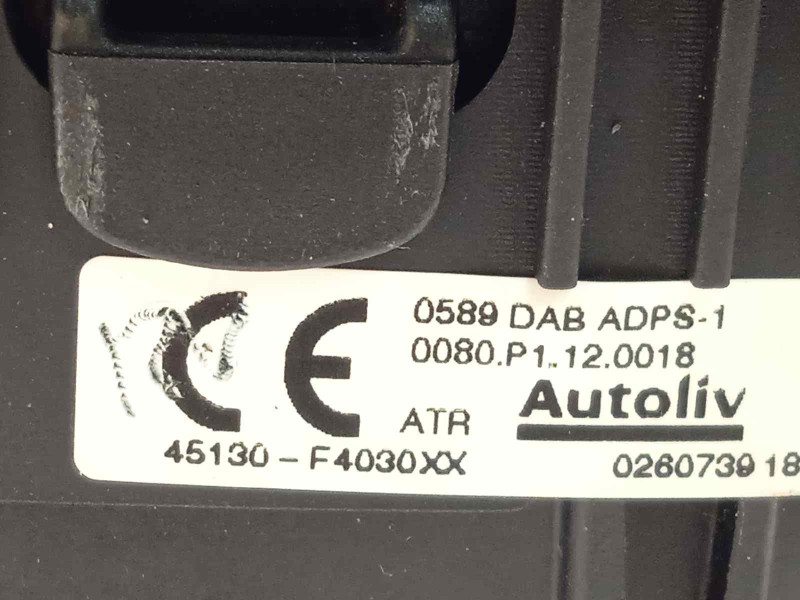 Recambio de kit airbag para toyota c-hr hybrid launch edition referencia OEM IAM 55401F4010C1 89170F4130 45130F4030XX