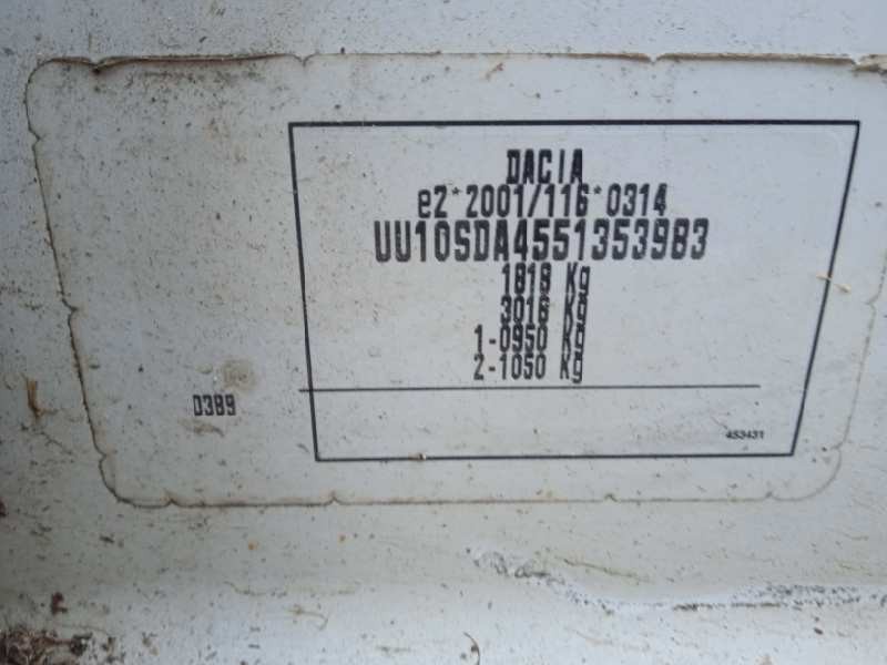 dacia dokker del año 2014