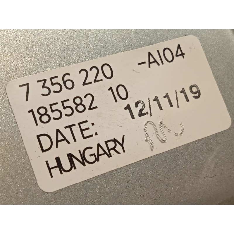 Recambio de motor limpia trasero para bmw serie x1 (f48) sdrive18d referencia OEM IAM 7356220  61627356220