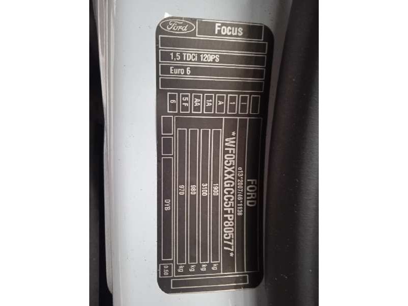 ford focus lim. del año 2016