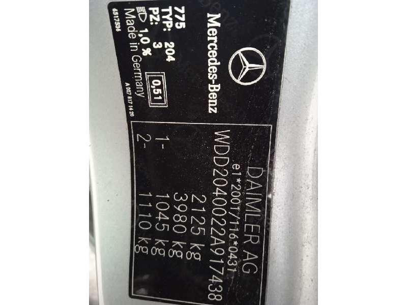 mercedes-benz clase c (w204) lim. del año 2014